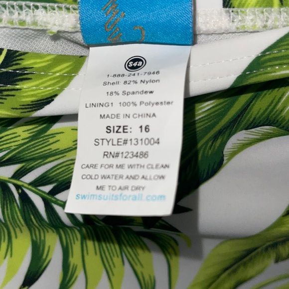 NWT Gabifresh X Swimsuits For All SZ16 Underwire Pushup Bikini(can B strapless) - Picture 11 of 11